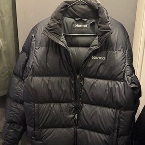 Marmot Men's Dark Puffer Jacket